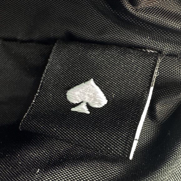 KATE SPADE New York Spade Flower Quilted Cosmetic Pouch in Black - Picture 10 of 12